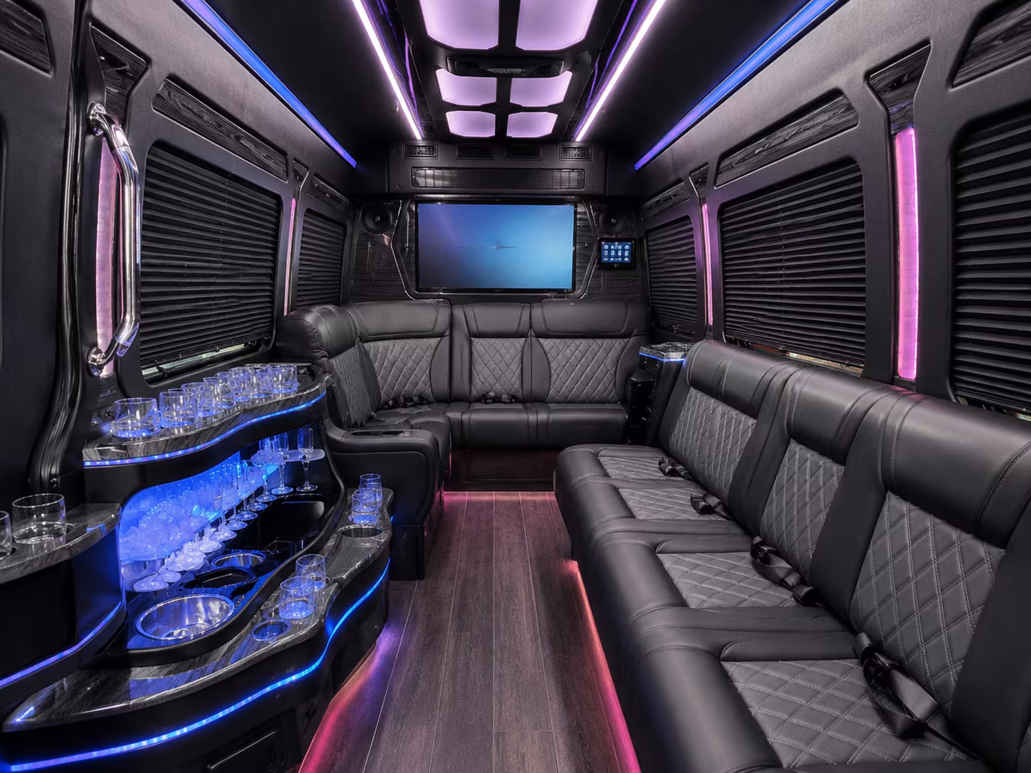 lax charter bus rentals airport transfers from redondo beach